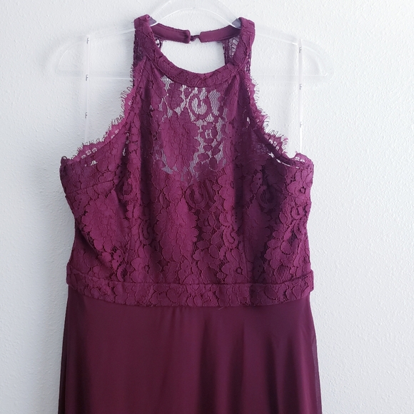 Lulu's Dance All Evening Lace Maxi Dress - Picture 3 of 11
